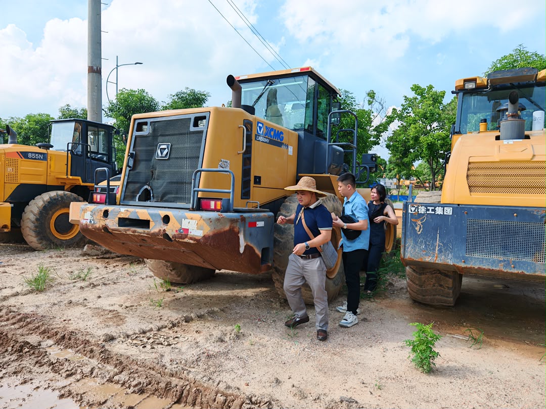 XCMG LW500HV wheel loader left front